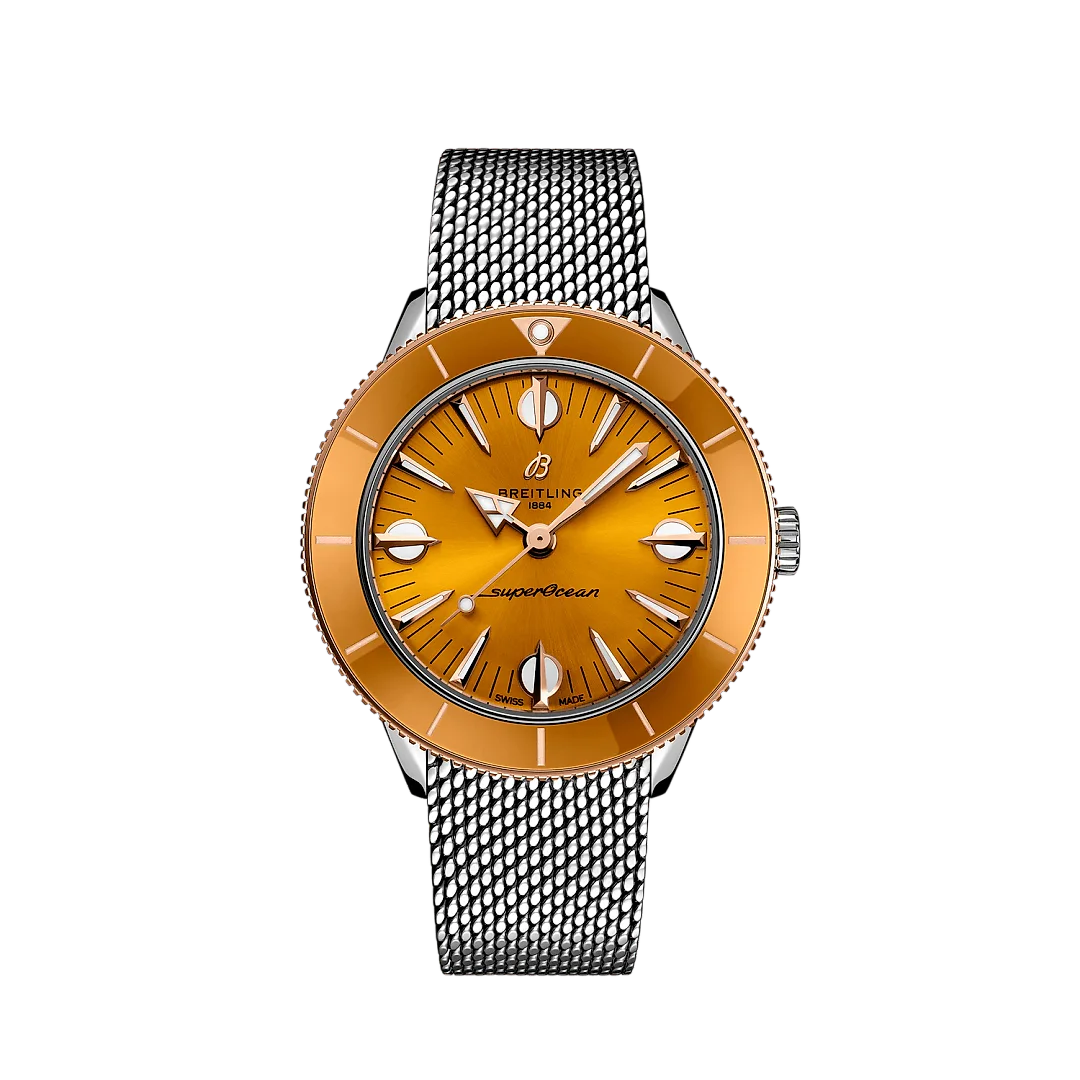 Breitling Superocean Heritage ’57 Highlands, 38mm, Stainless steel and 18k Red Gold, Ref# U10340281I1A1, Unworn 2024