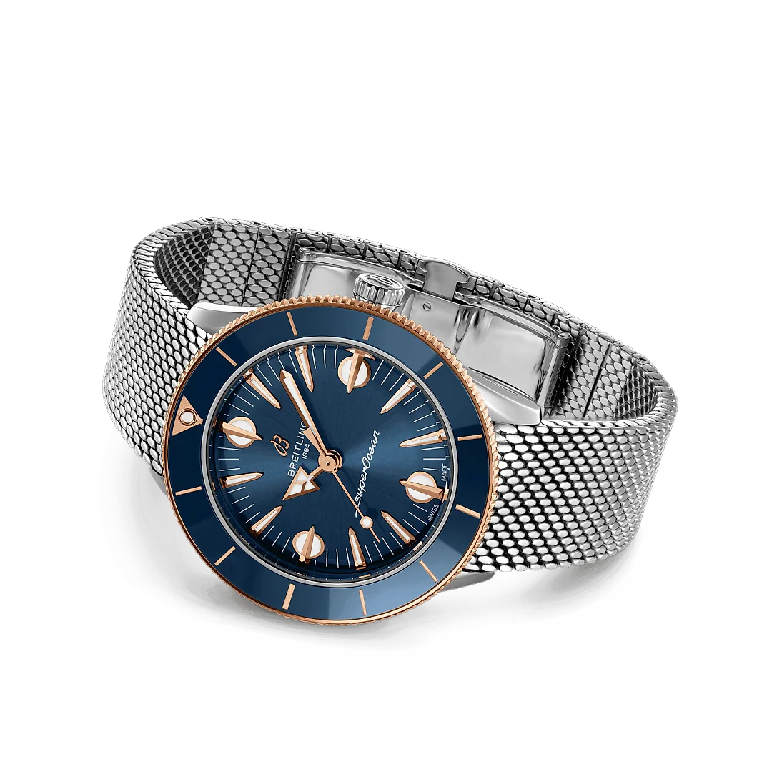 Breitling Superocean Heritage ’57 Highlands, 38mm, Stainless steel and 18k Red Gold, Ref# U10340161C1A1, Unworn 2024