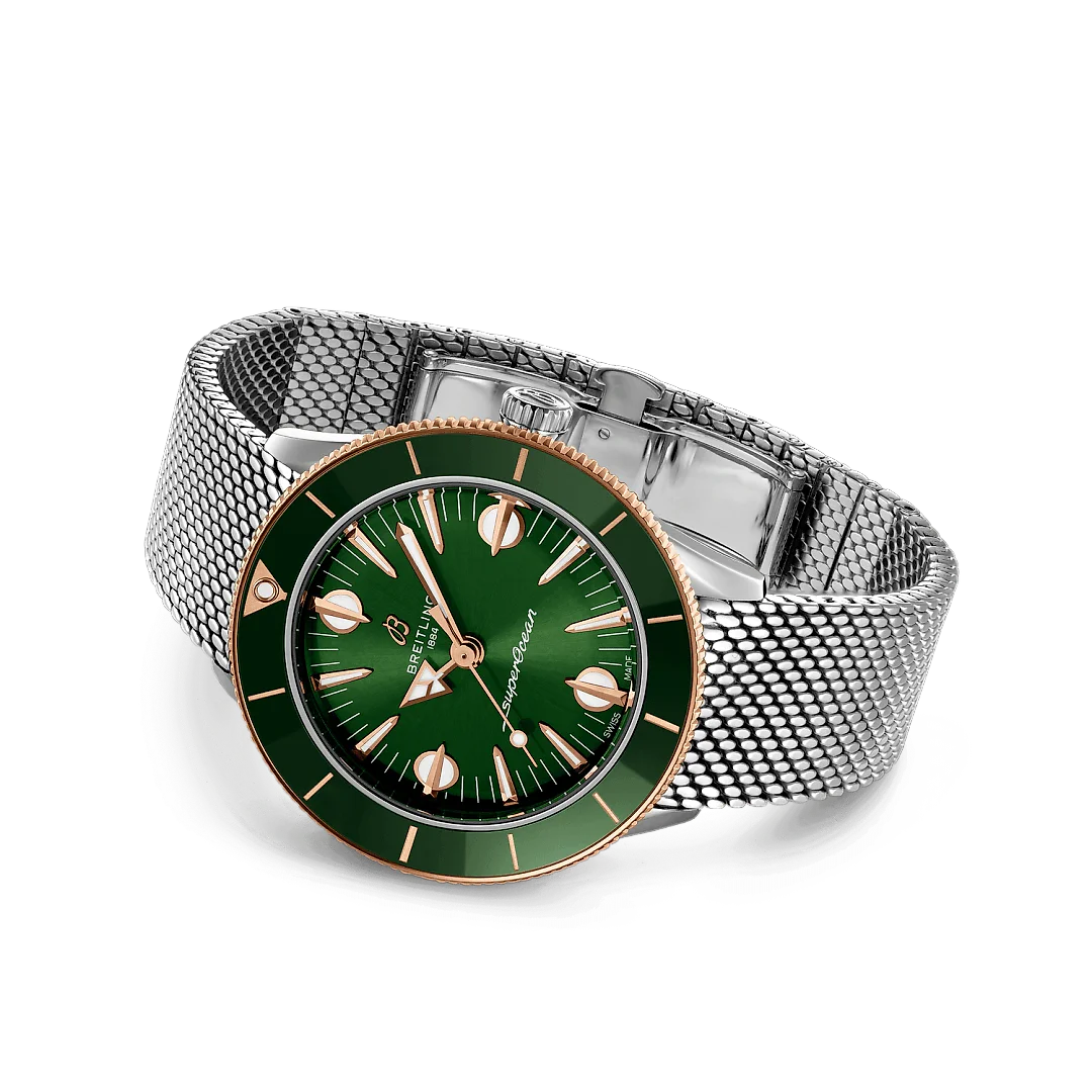 Breitling Superocean Heritage ’57 Highlands, 38mm, Stainless steel and 18k Red Gold, Ref# U10340361L1A1, Unworn 2024