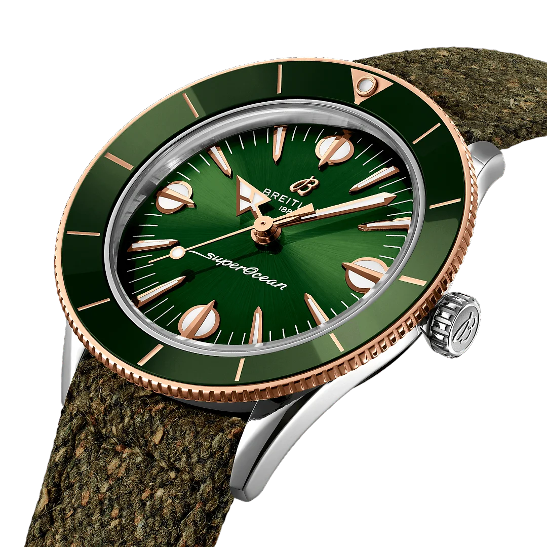 Breitling Superocean Heritage ’57 Highlands, 38mm, Stainless steel and 18k Red Gold, Ref# U10340361L1A1, Unworn 2024
