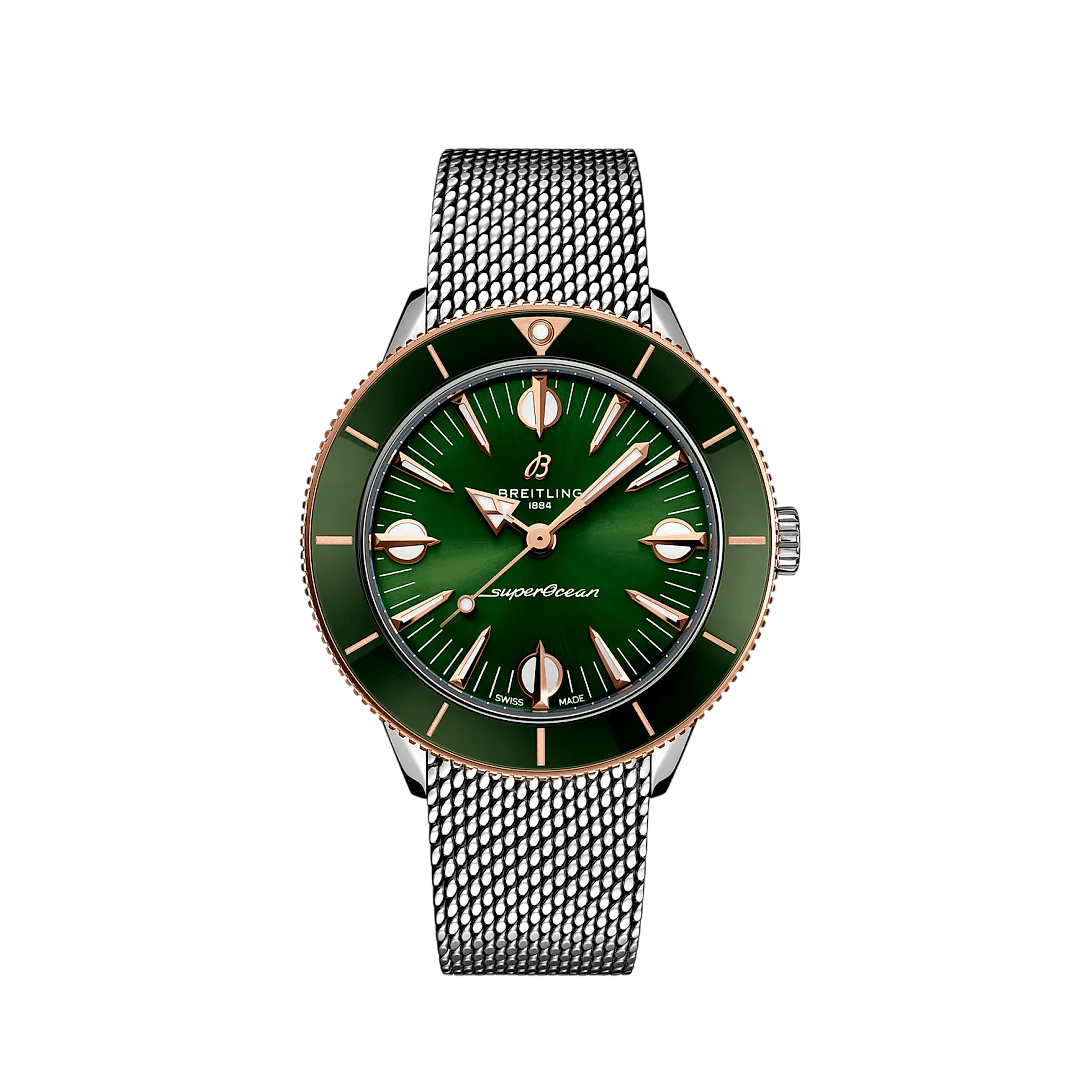 Breitling Superocean Heritage ’57 Highlands, 38mm, Stainless steel and 18k Red Gold, Ref# U10340361L1A1, Unworn 2024