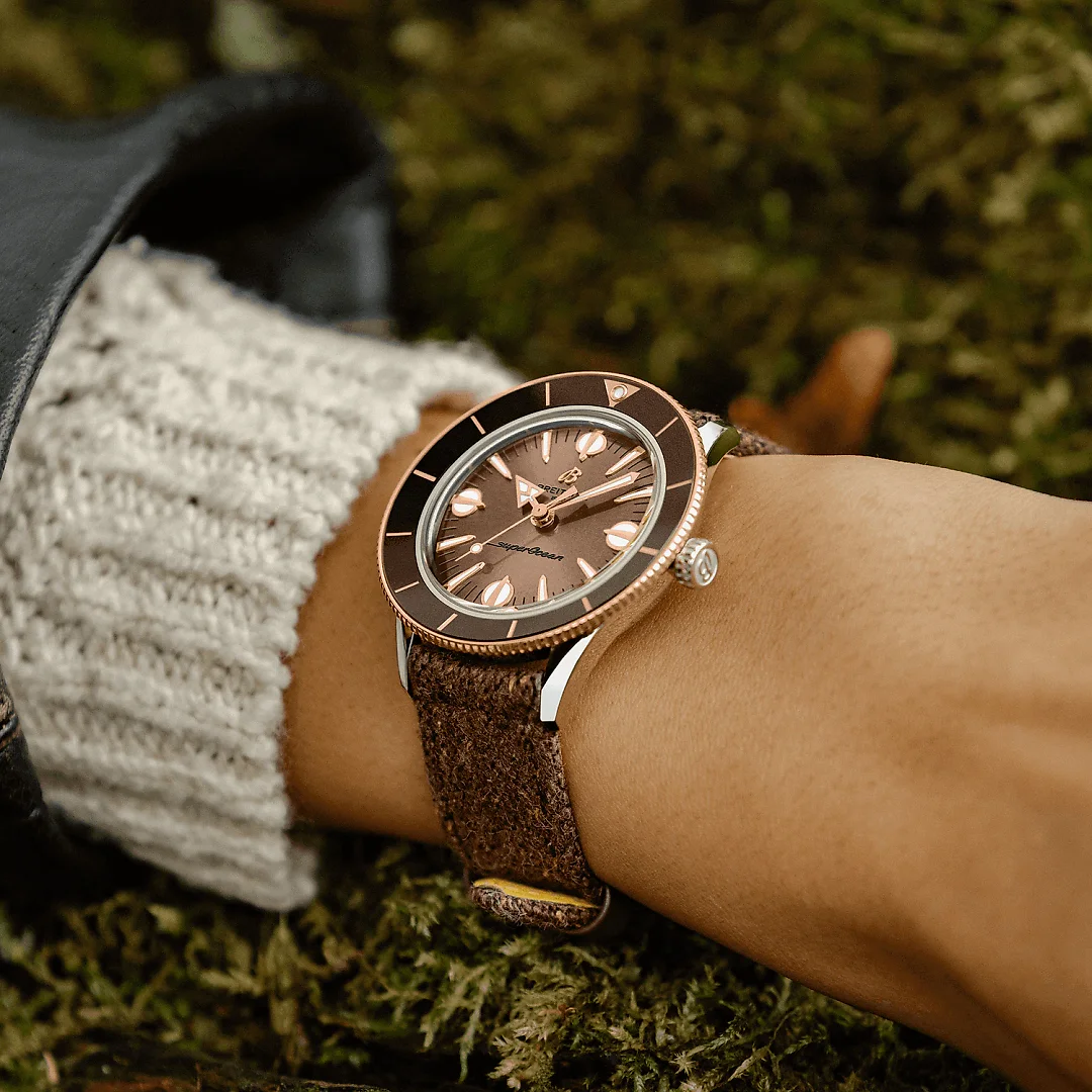 Breitling Superocean Heritage ’57 Highlands, 38mm, Stainless steel and 18k Red Gold, Ref# U10340E31A1A1, Unworn 2024