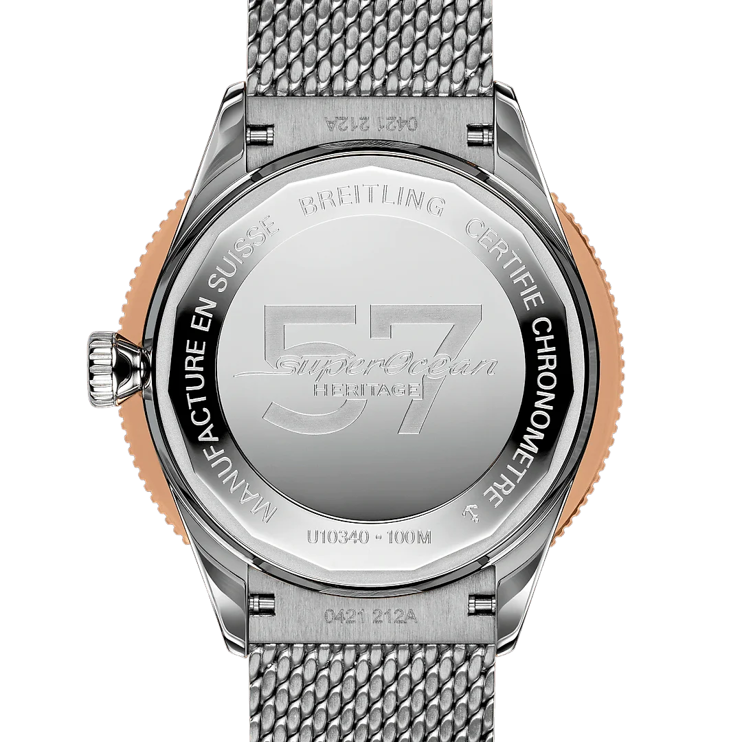 Breitling Superocean Heritage ’57 Highlands, 38mm, Stainless steel and 18k Red Gold, Ref# U10340281I1A1, Unworn 2024