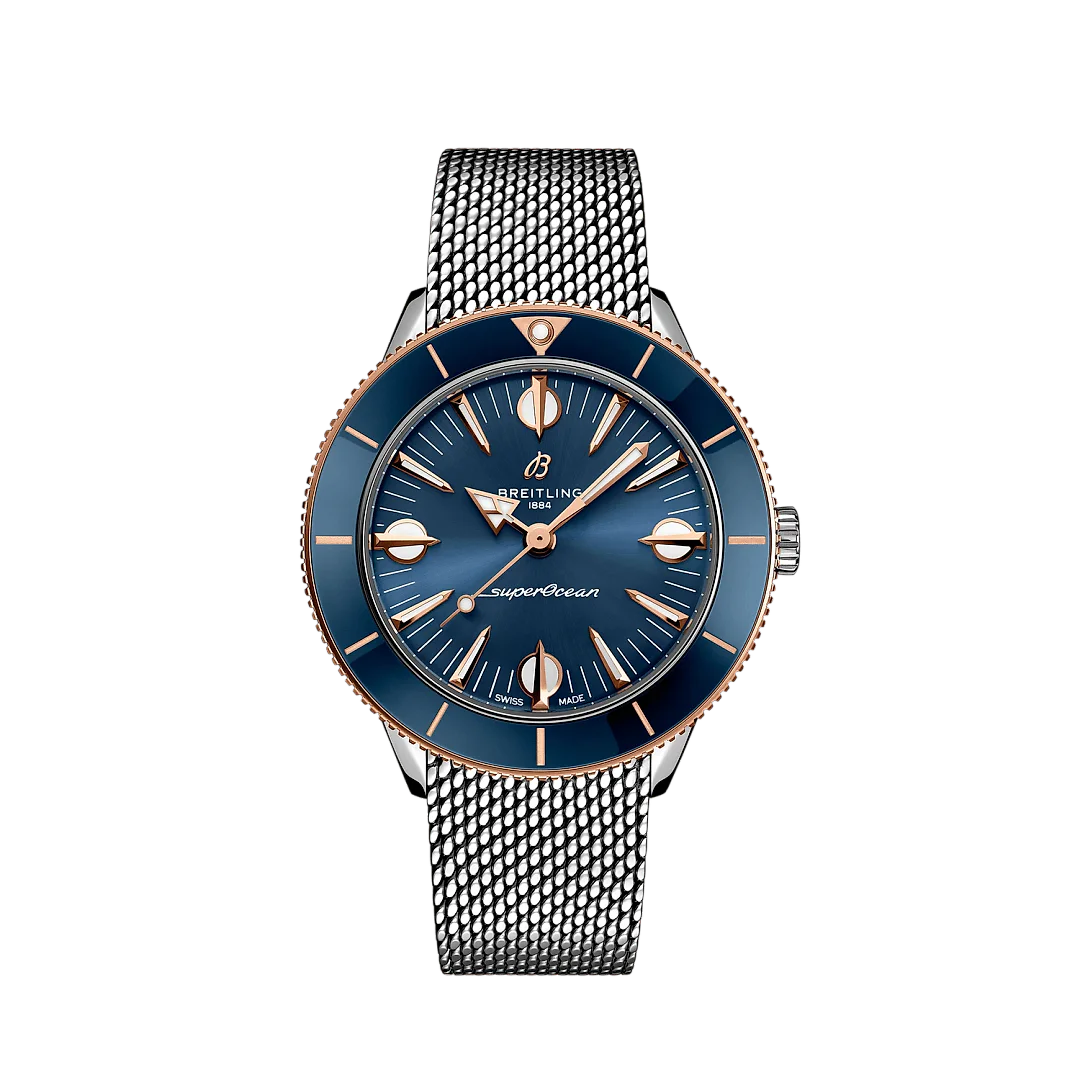 Breitling Superocean Heritage ’57 Highlands, 38mm, Stainless steel and 18k Red Gold, Ref# U10340161C1A1, Unworn 2024
