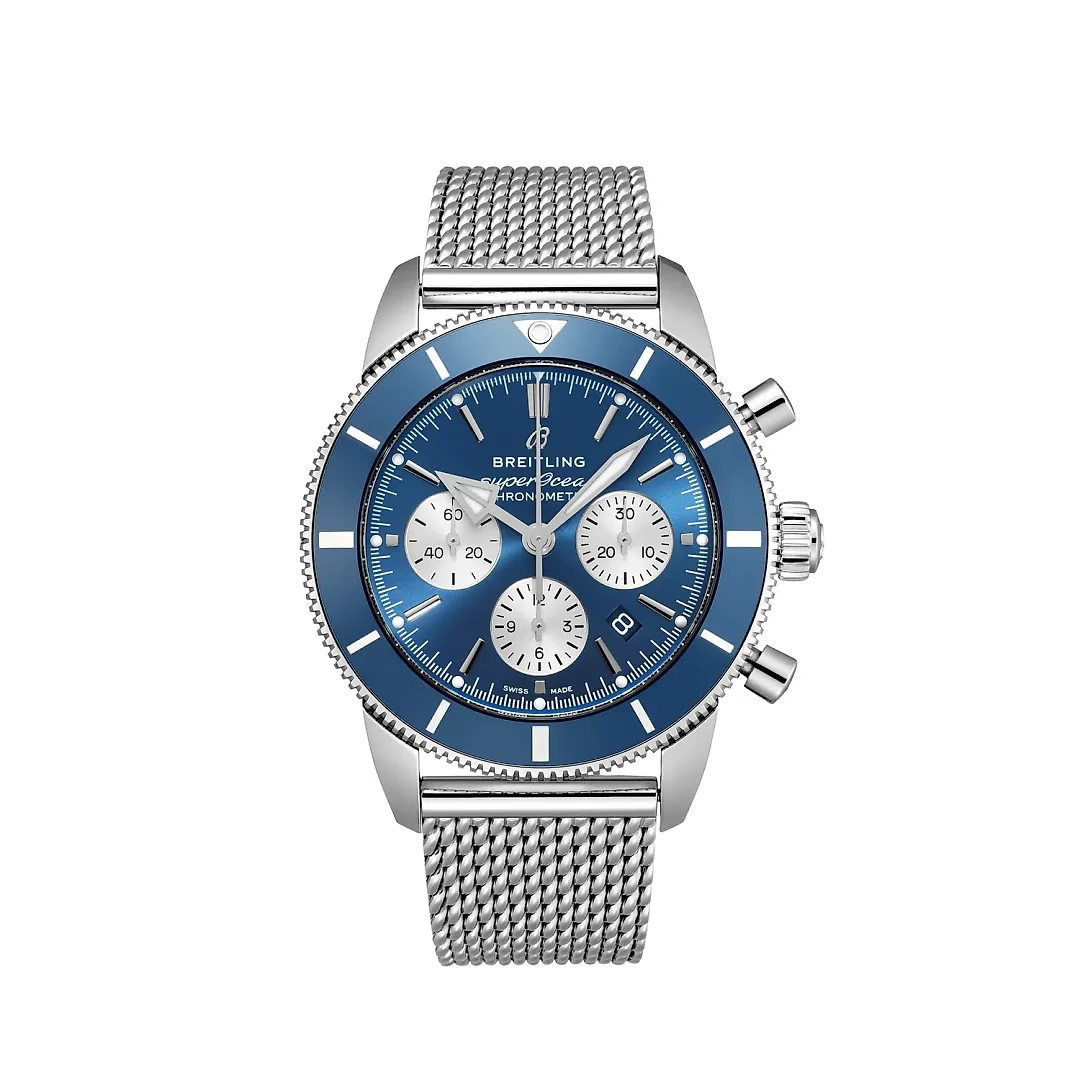 Breitling Superocean Heritage B01 Chronograph 44 Stainless Steel Ref AB0162161C1A1