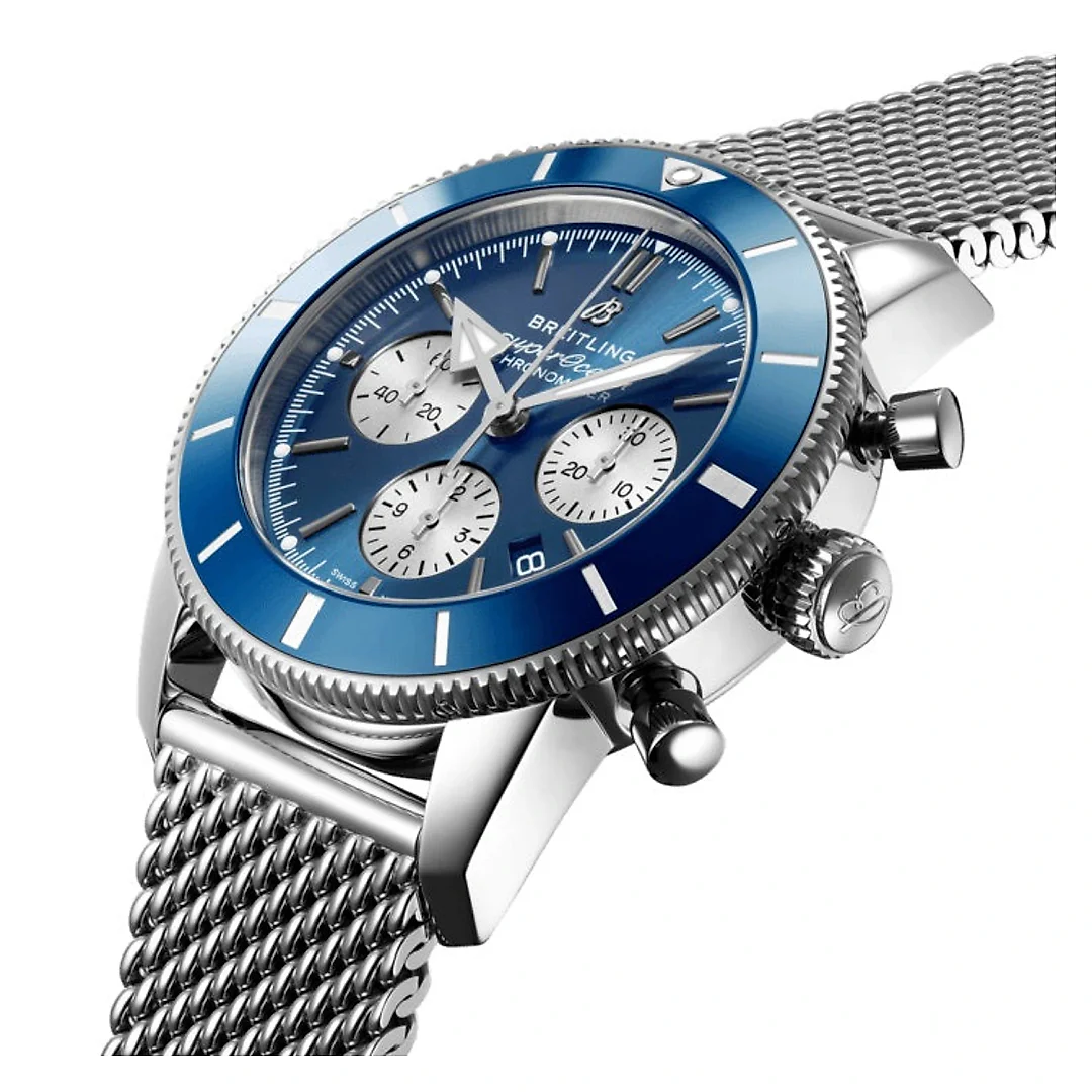 Breitling Superocean Heritage B01 Chronograph 44 Stainless Steel Ref AB0162161C1A1