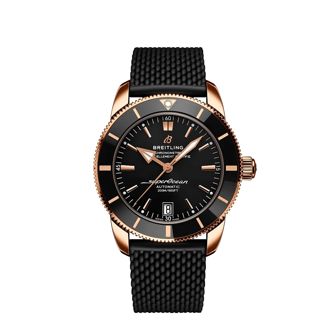 Breitling Superocean Heritage B20 Automatic 42 18k Red Gold Ref# RB2010121B1S1
