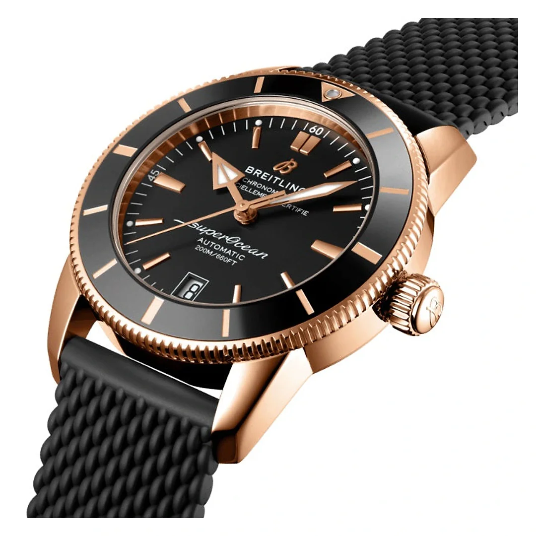 Breitling Superocean Heritage B20 Automatic 42 18k Red Gold Ref# RB2010121B1S1