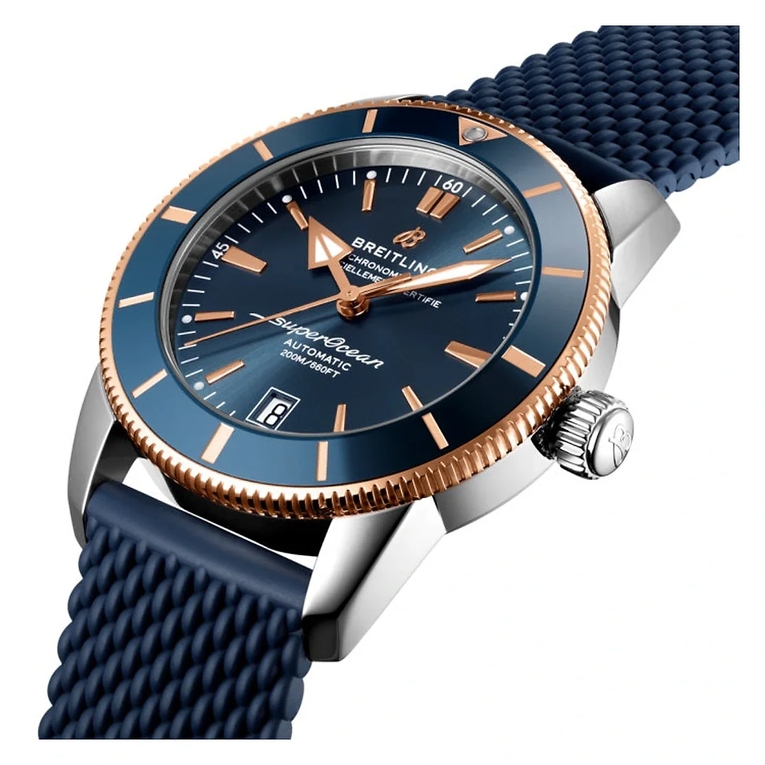 Breitling Superocean Heritage B20 Automatic 42 Stainless Steel & 18k Red Gold Ref# UB2010161C1S1