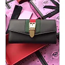 GG Sylvie leather continental wallet 476084