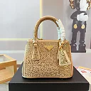 Pra new arrival blingbling bag size; 23*10*16cm