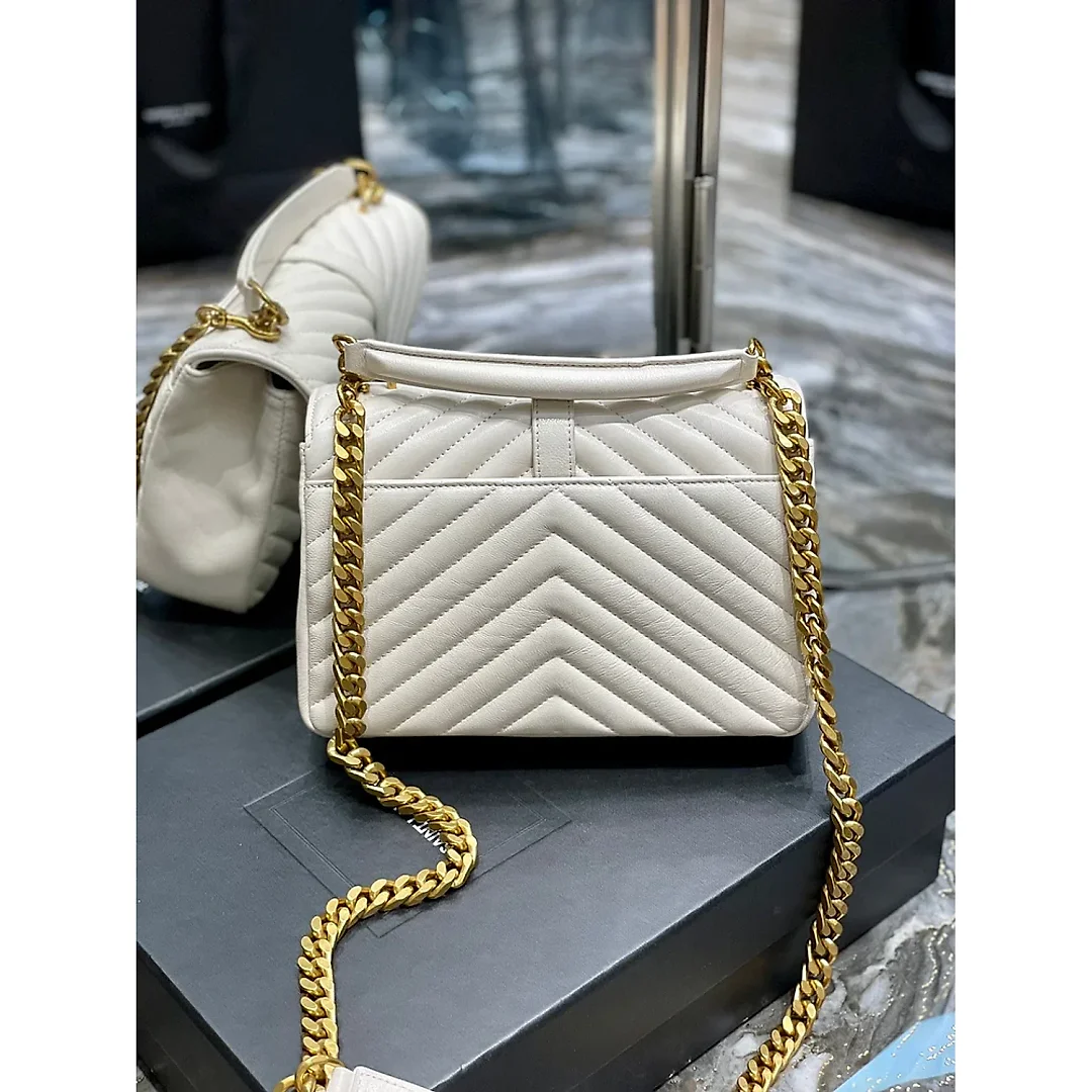 Y College Medium Quilted leather Bag 3 colours