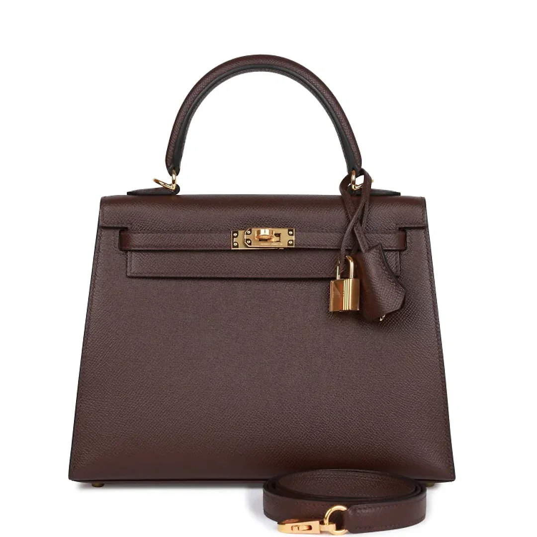 H Kelly Sellier 25 Rouge Sellier Epsom Gold Hardware