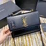 Y Medium Sunset Satchel in Smooth Leather Bag
