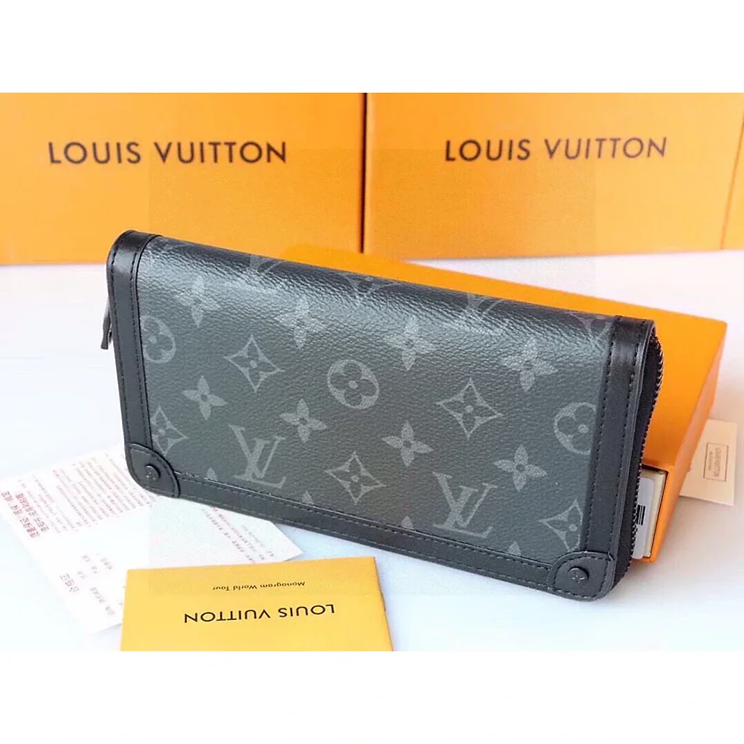 Louis new arrival Trunk men’s wallet size: 19×10 cm