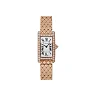 Cartier Tank Americaine Small Model Watch – 19 x 34.8 mm Pink Gold Diamond Case – WB710008