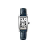 Cartier Tank Americaine Watch – 34.80 mm Steel Case – Navy Blue Alligator Strap – WSTA0016