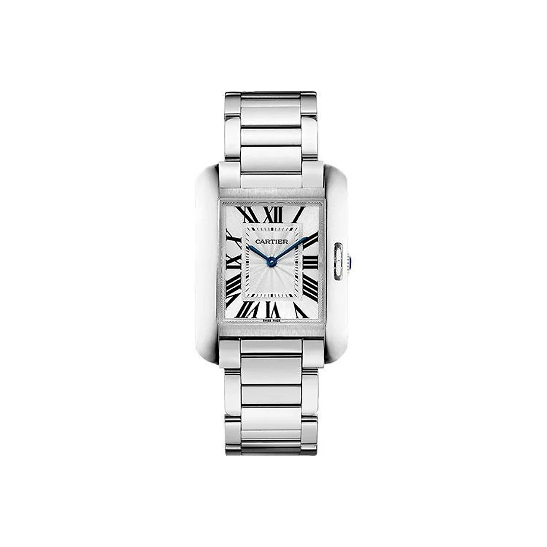 Cartier Tank Anglaise Watch – 34.7 mm Steel Case – W5310044
