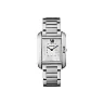 Cartier Tank Anglaise Watch – Medium Steel Case – Diamond Dial – W4TA0004