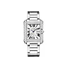 Cartier Tank Anglaise Watch – Medium White Gold Diamond Case – WT100009
