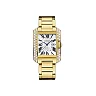 Cartier Tank Anglaise Watch – Medium Yellow Gold Diamond Case – WT100006