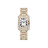 Cartier Tank Anglaise Watch – Small Pink Gold Diamond Case – Diamond Bracelet – HPI00558