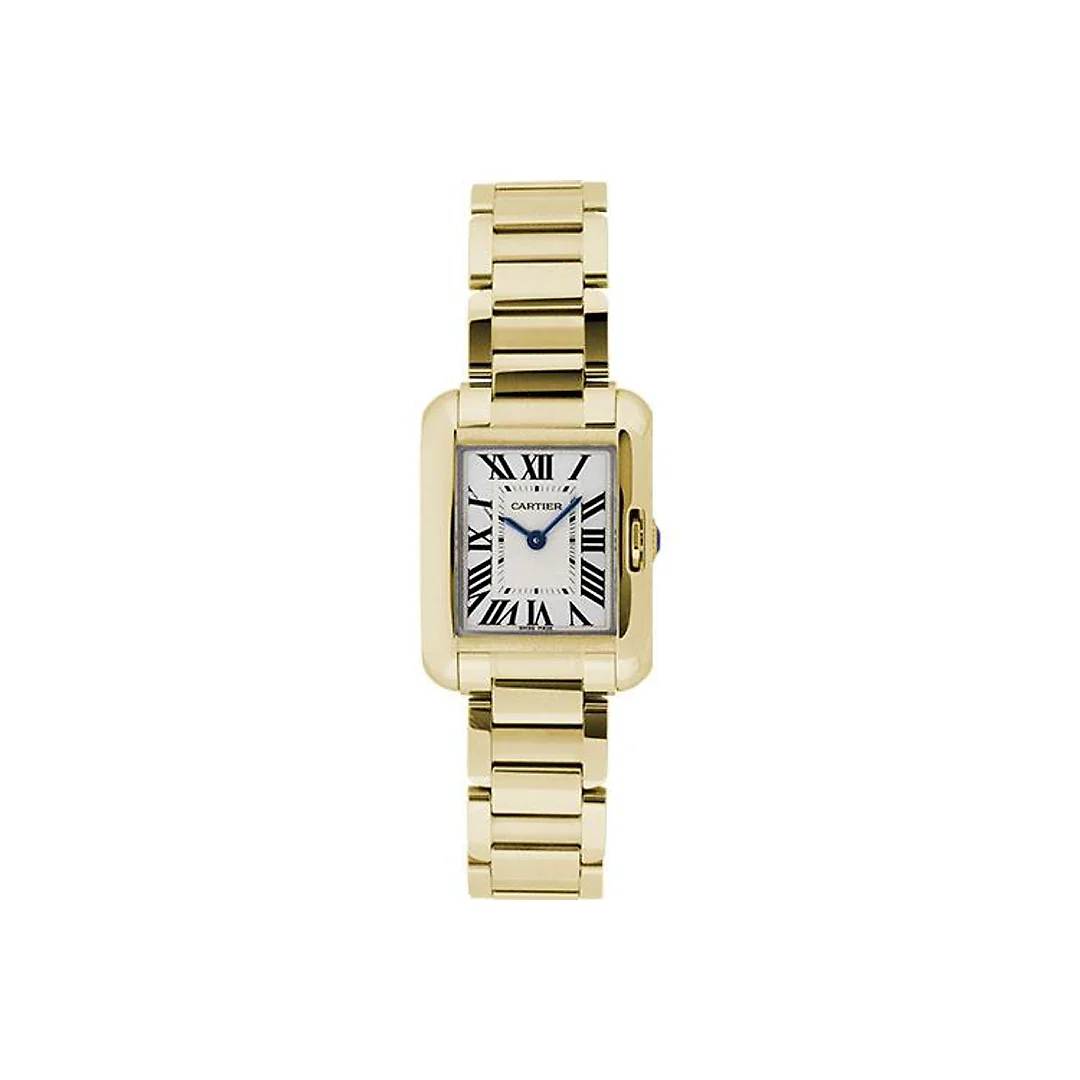 Cartier Tank Anglaise Watch – Small Yellow Gold Case – W5310014