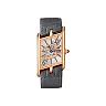 Cartier Tank Asymetrique Watch – 47.15 mm x 26.20 mm Rose Gold Case – Skeleton Dial – Brown And Dark Gray Alligator Straps Limited Edition of 100 – WHTA0011