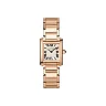 Cartier Tank Francaise Watch – 25 mm Pink Gold Case – WGTA0029