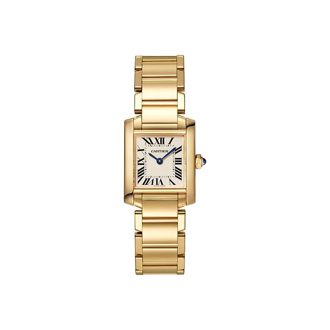 Cartier Tank Francaise Watch – 25 mm Yellow Gold Case – WGTA0031