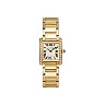 Cartier Tank Francaise Watch – 25 mm Yellow Gold Diamond Case – WJTA0024