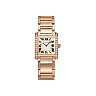 Cartier Tank Francaise Watch – 30 mm Pink Gold Diamond Case – WJTA0023
