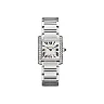 Cartier Tank Francaise Watch – 30 mm Steel Diamond Case – W4TA0009