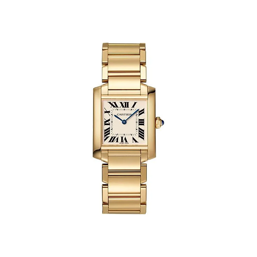 Cartier Tank Francaise Watch – 30 mm Yellow Gold Case – WGTA0032