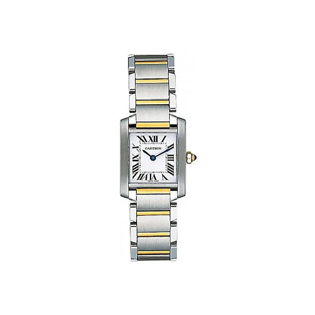 Cartier Tank Francaise Watch – Small Steel And Yellow Gold Case – W51007Q4