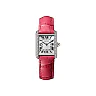 Cartier Tank Louis Cartier Watch – 29.55 mm White Gold Case – Pink Fuschia Alligator Strap – WJTA0011