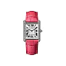 Cartier Tank Louis Cartier Watch – 33.7 mm White Gold Case – Pink Fuschia Alligator Strap – WJTA0015
