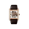 Cartier Tank MC Skeleton Watch – 34.5 mm Pink Gold Diamond Case – Diamond Bezel – Pink Gold Dial – Brown Alligator Strap – HPI00715