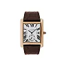 Cartier Tank MC Watch – 34.3 mm Pink Gold Case – Silvered Dial – Dark Brown Alligator Strap – W5330001