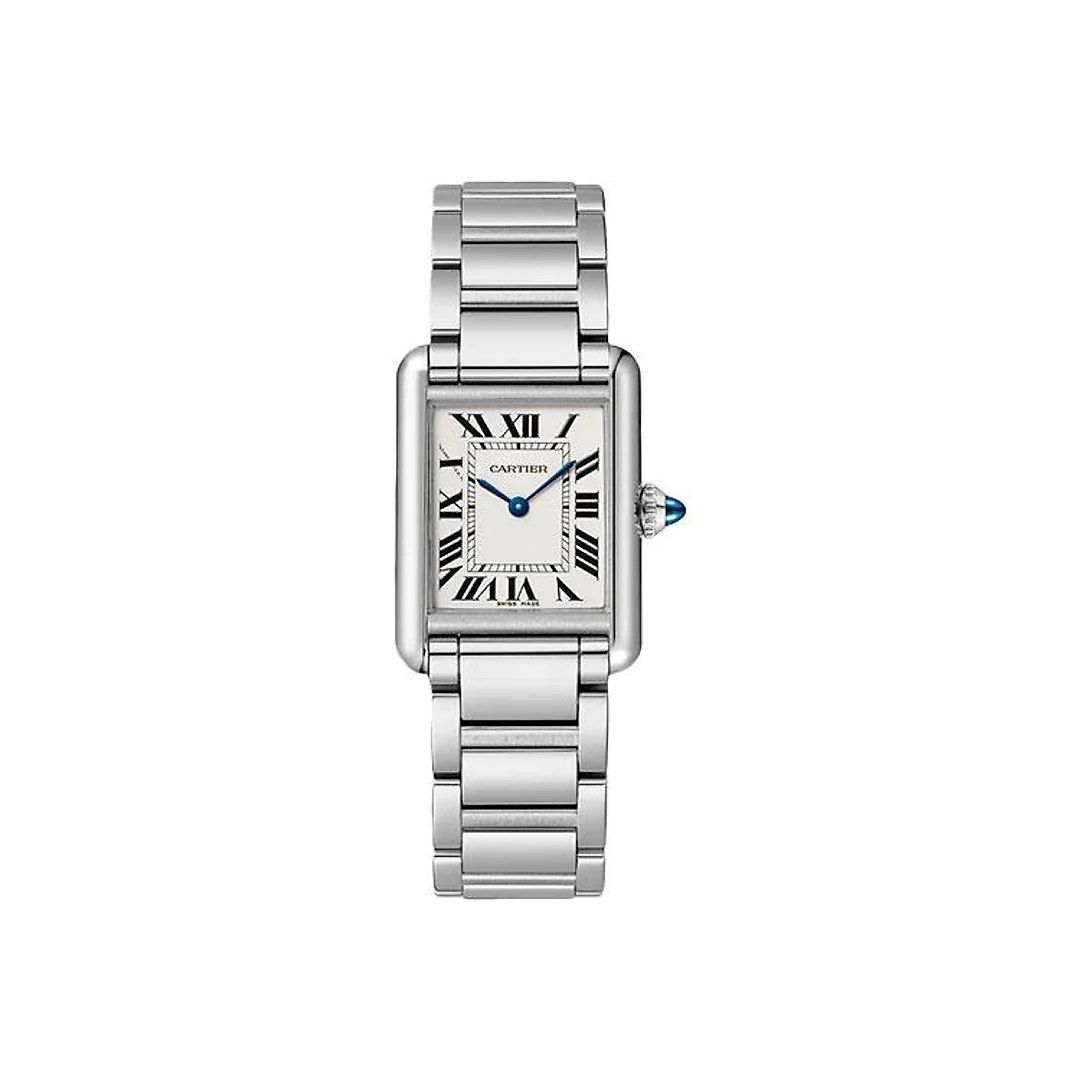Cartier Tank Must de Cartier Watch – 29.5 mm x 22 mm Steel Case – Silvered Dial – Interchangeable Bracelet – WSTA0051