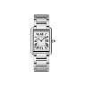 Cartier Tank Must Watch – 33.7 mm x 25.5 mm Steel Case – Silvered Dial – Interchangeable Bracelet – WSTA0052
