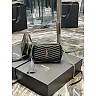 Y Lou Mini Bag In Quilted Grain De Poudre Embossed Leather