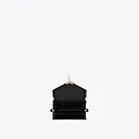 Y Cassandra Mini Top Handle Bag in Box Leather