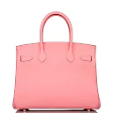 H Birkin 30 Rose Confetti Epsom Palladium Hardware