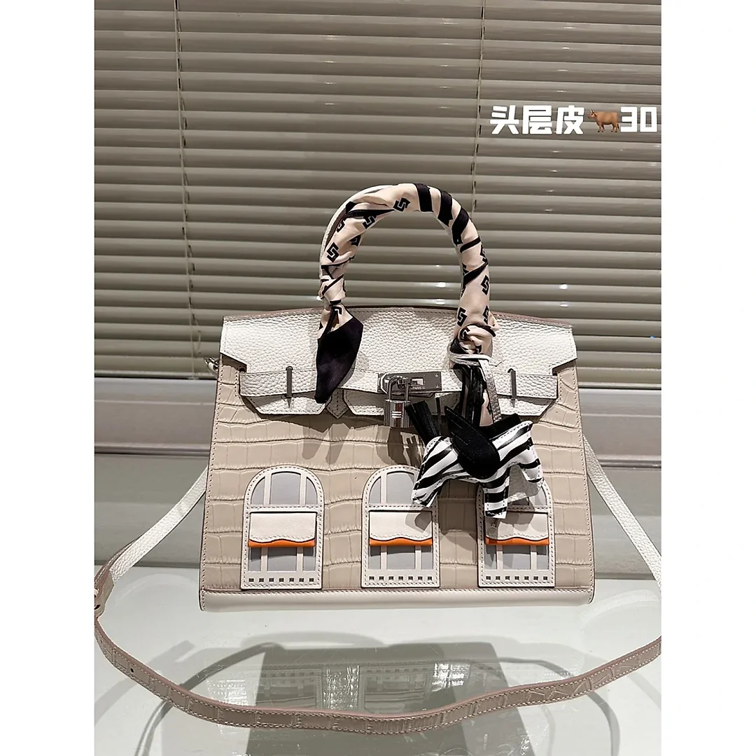 H Birkin30cm SellierFaubourg size: 30 cm