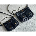 cc Duma Lambskin Vintage Hobo 2sizes in 3colours
