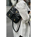 cc Duma Lambskin Vintage Hobo 2sizes in 3colours