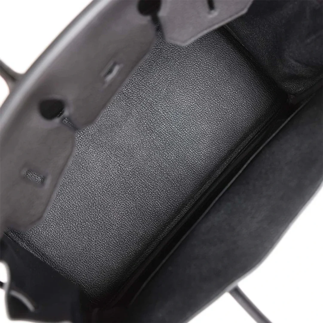 H Birkin 35 Black Togo Palladium Hardware