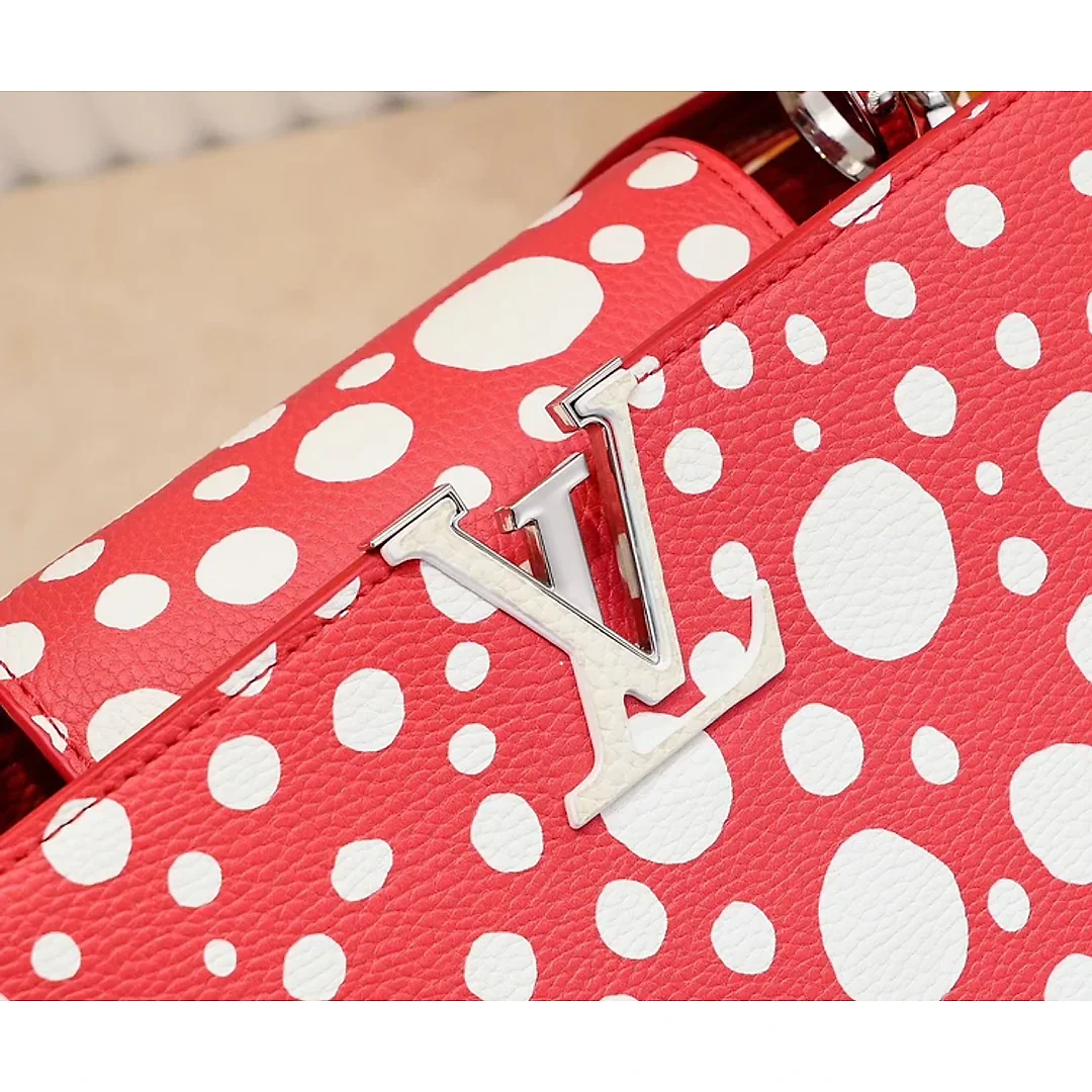 Louis x YK Capucines Taurillon new arrival bag size : 27 x 18 x 9 cm