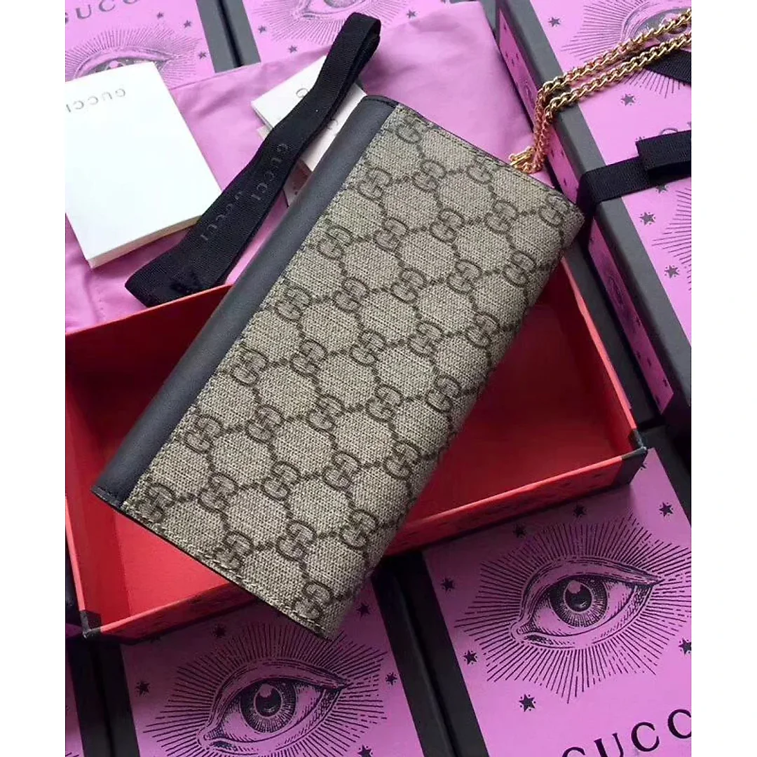 GG Padlock continental wallet 453506